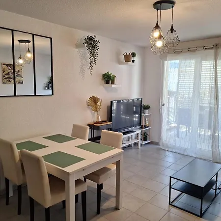 Apartamento Beau T3 A Montpellier, 2 Chambres, 4 Personnes, Wifi, Parking