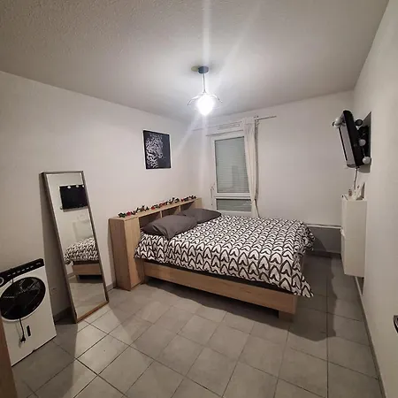 Beau T3 A Montpellier, 2 Chambres, 4 Personnes, Wifi, Parking